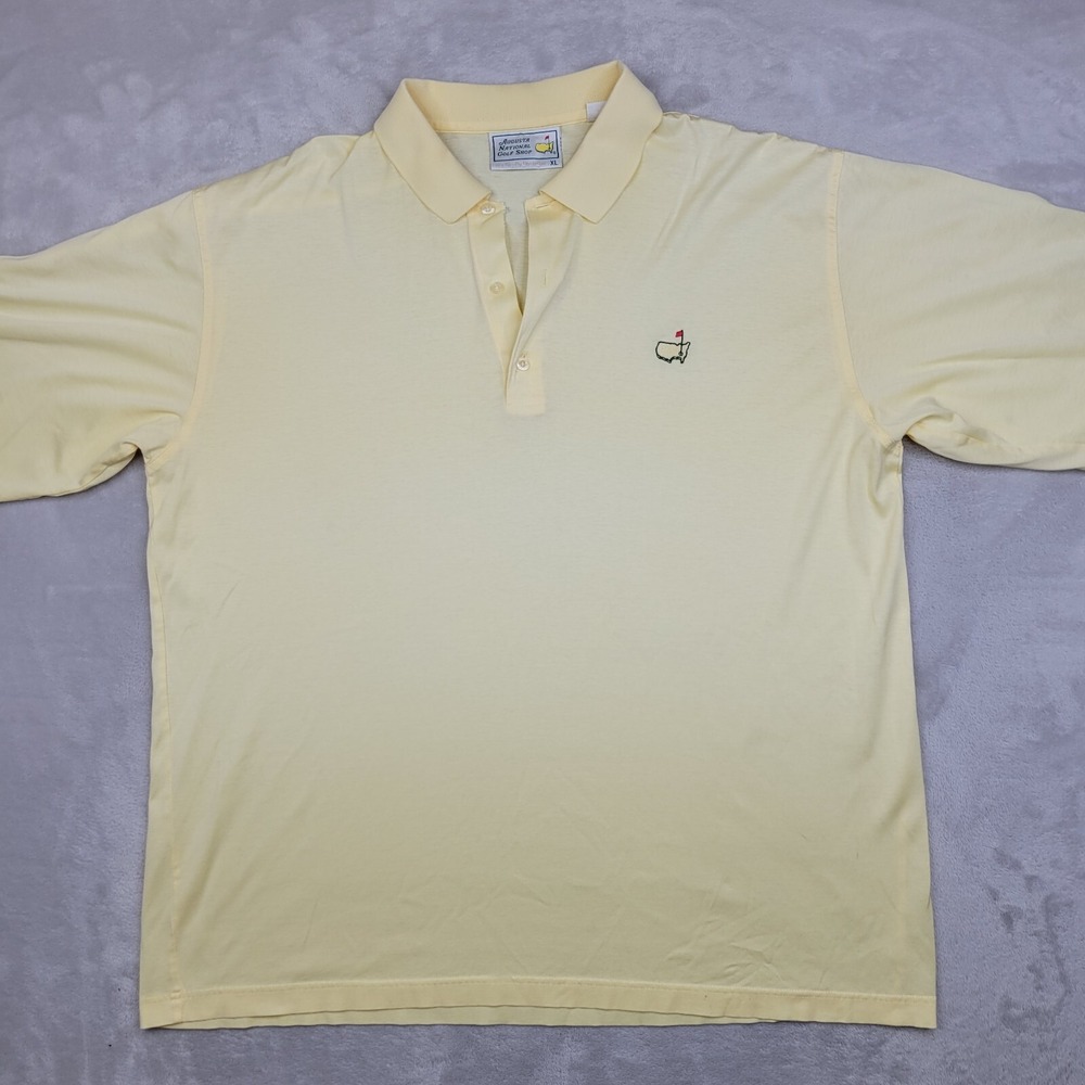 Masters Polo Shirt Mens XL Augusta National Golf Shop Performance Vintage 60s